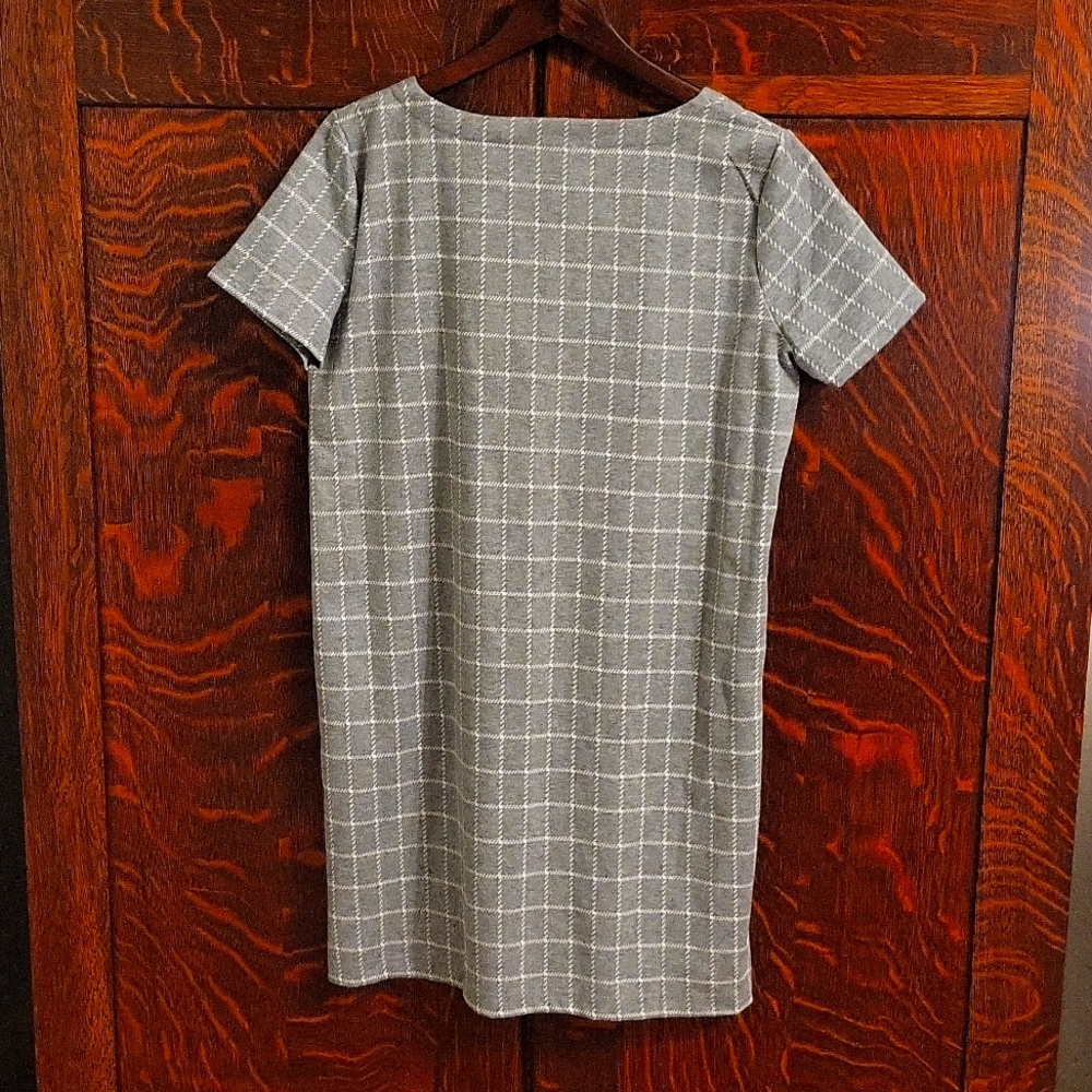 Gray Patterned Dress - Picture 2 of 5